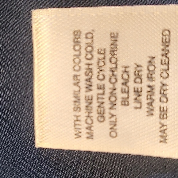 Weekends by Chico's Blue Sleeveless Zip Front Stretchy Vest Golf Size L - Picture 9 of 12